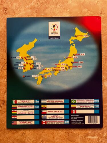 Album VUOTO Panini 2002 Corea/Giappone Mondiali Originale *Condizioni EX - Foto 3 di 3