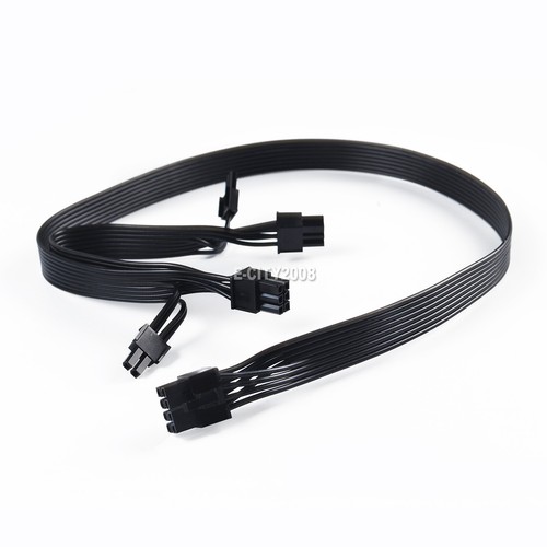 8 Pin to Dual 8P(6+2) PCI-e GPU Cable for EVGA Silverstone Modular Power Supply - 第 1/12 張圖片