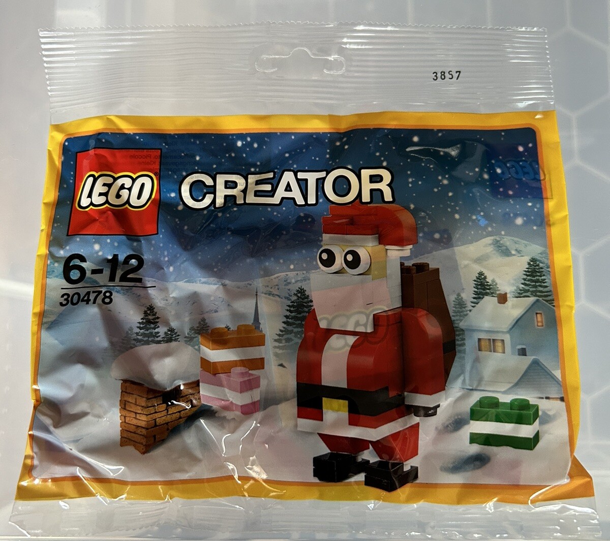 Lego Christmas Jolly Santa Claus Polybag Set 30478 New Sealed Retired Build Xmas