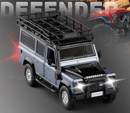 1:32 Jackiekim Land Rover Defender Diecast Car Model Orange:Green:Gray - Picture 8 of 15