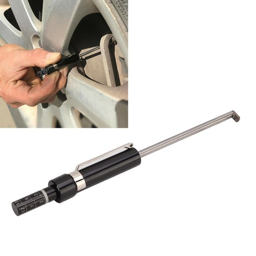 Car Brake Pad Detection Pen Scale Tire Tread Depth Thickness Gauge Measure Tool - Picture 3 of 20