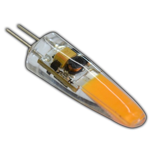 3x G4 COB LED 2 Watt 12V AC/DC warmweiß Leuchtmittel Lampe Birne dimmbar - Bild 3 von 6