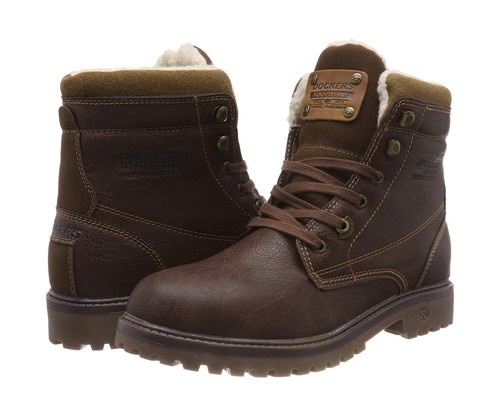 9 café Gerli hombre de 320 By combate Reino para Marrón Unido Dockers Botas 43tm105 qUzPSqw