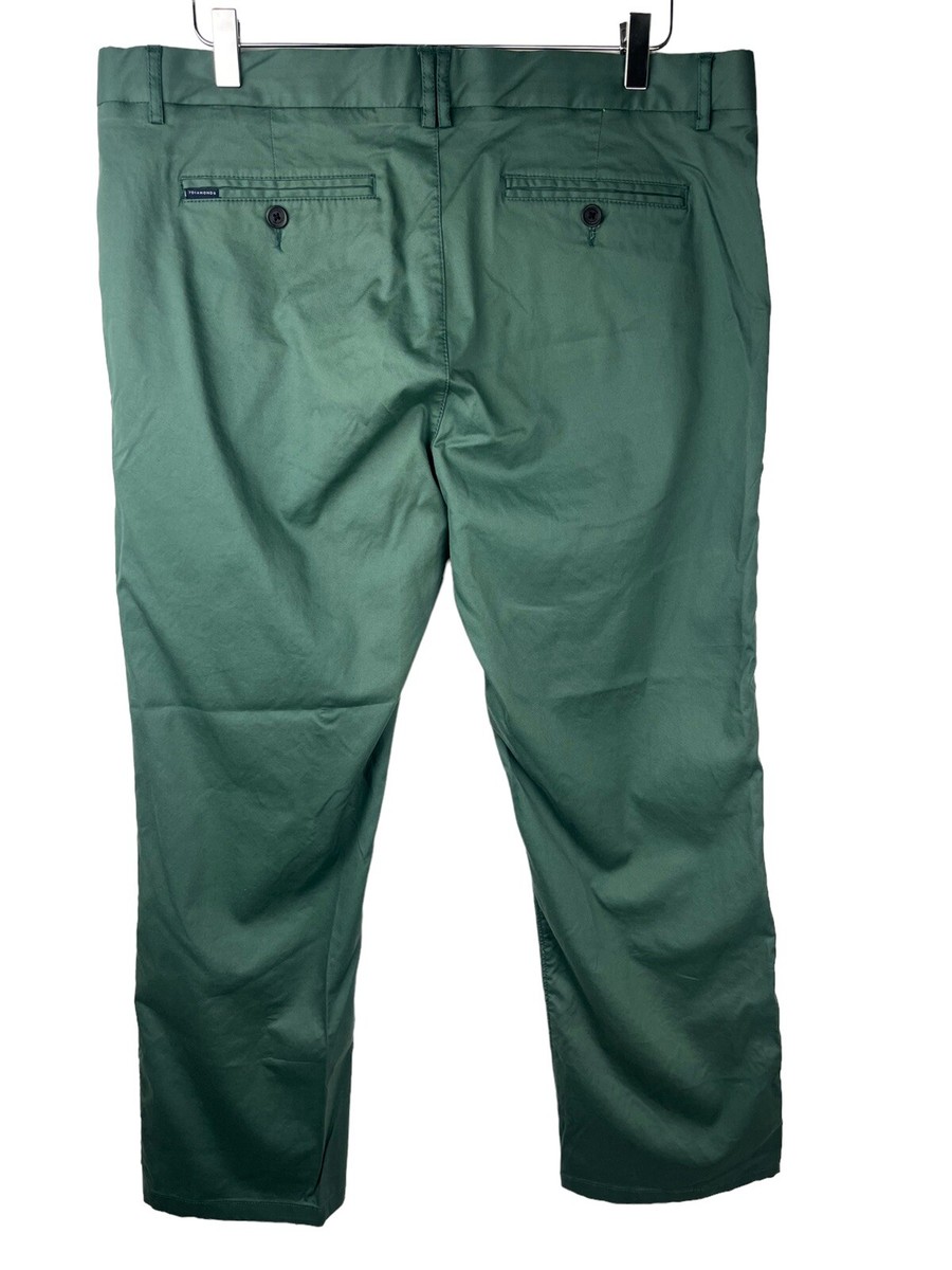 パンツ manbounotenpura CHINO PANTS 2921P 7 DIAMONDS Mens Parker Chinos Pants Size 36x28.5 Sea Blue