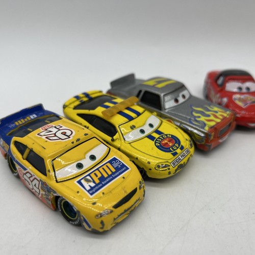 Disney Cars Diecast Lot of 8 Lightning McQueen Mia 17 11 Pace Car Used - Picture 2 of 11