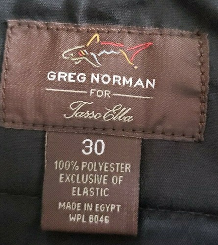 Greg Norman Mens Cargo Shorts Beige Flat Front Moisture Wicking Golf 30 New - Picture 3 of 9