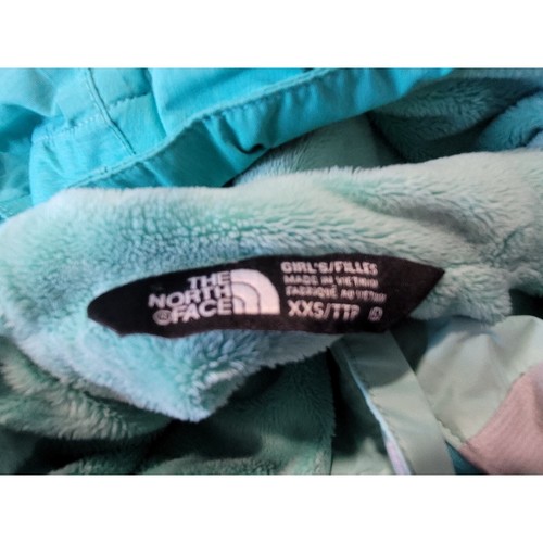 North Face Girls Wind Breaker size XXS Blue Lined Jacket #5 - Picture 6 of 6