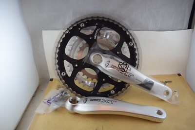 Shimano Deore XT クランクセット FC-M752 175mm Shimano Deore XT FC-M752 3x 9s Mountain Bike Crankset 175mm
