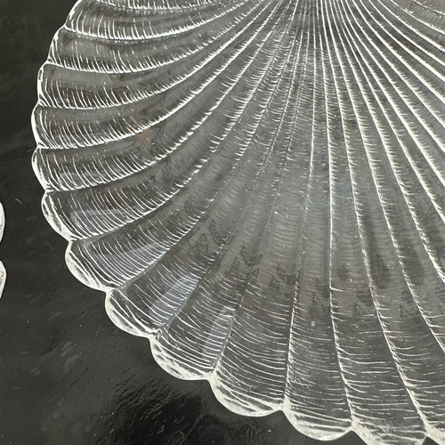 Arcoroc France Coquillage Seashell 8” Salad Dessert Plates Set Of 4 - Picture 3 of 6