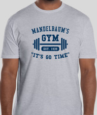MANDELBAUM'S GYM Design T-Shirt Tee Seinfeld, Retro, Nostalgic, 90's TV Funny,