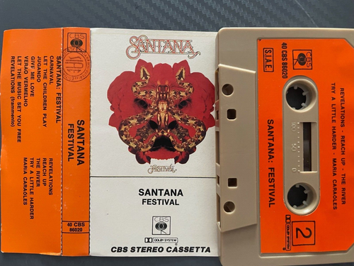 Santana - Santana Festival, Cassette, Free Postage - Picture 2 of 5
