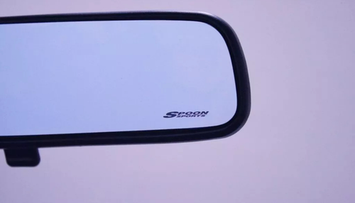 Spoon Blue Wide Rear View Mirror EK9 NSX Civic Integra Fit N-WGN 76400-BRM-001 - Picture 11 of 24