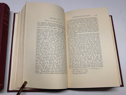 Budge: Osiris and The Egyptian Resurrection, Medici 1911, 2 Vols. - Picture 22 of 24