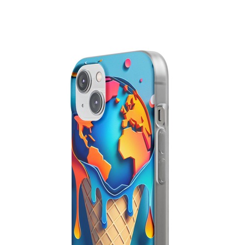 Earth Ice Cream Sleek Resistant Mobile Phone Back Case iPhone & Samsung S Series - 第 35/102 張圖片