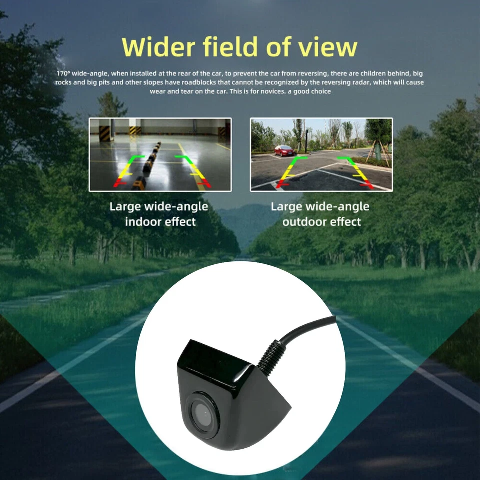 New Backup Camera Rear IP68 Universal for Pioneer DMH-160BT DMH160BT Night Visio - Image 4 of 4