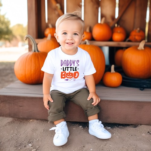Disfraz de Halloween utilería hierro en transferencia pegatina decoraciones camiseta niñas niños - Imagen 2 de 6