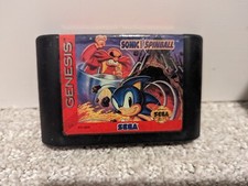 Sonic the Hedgehog Sonic Spinball SEGA Genesis 1993 AS IS/ Not Tested