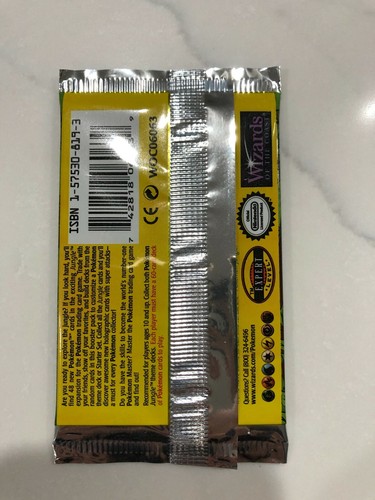 English Pokemon Jungle Sealed Booster Pack 1999 - Flareon Art (1948174) - 21.00g - Picture 3 of 9