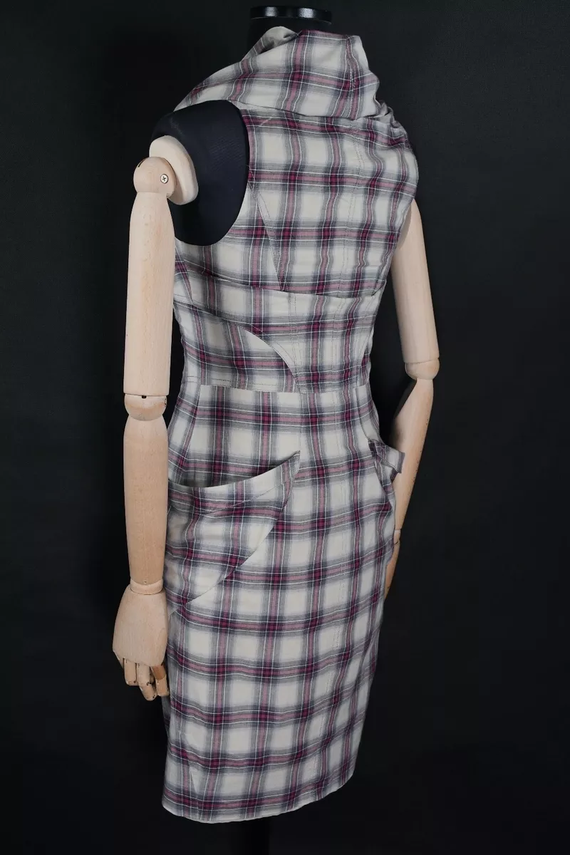 Tartan dress all saints cheap