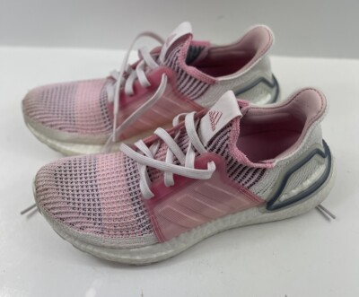 Adidas Womens Ultraboost 19 Running Shoes Pink EF6517 Low