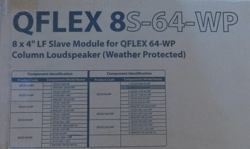 Tannoy QFLEX 64-WP Digitally Steerable Powered Column Array Loudspeaker &Bracket - Bild 9 von 14