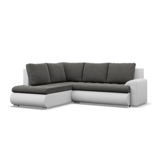 Ecksofa mit Schlaffunktion, 2 Bettkasten, Ottomane Links/Rechts FORESTA - Bild 111 von 122