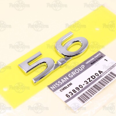 New GENUINE Nissan Infiniti QX56 QX80 Side Fender Badge