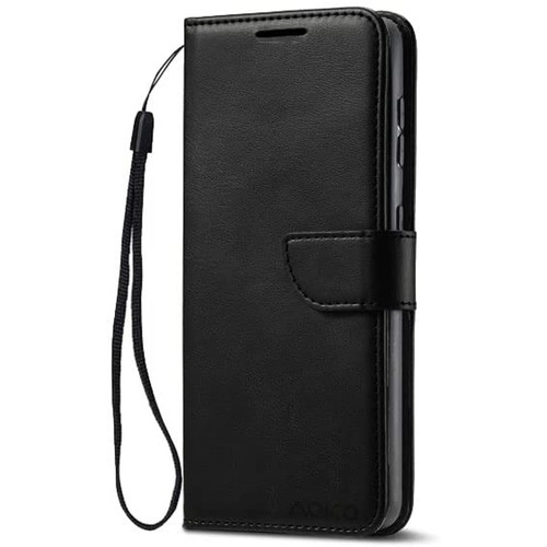 Wallet Flip Credit Card Folio PU Leather Case for Samsung Galaxy S24/ Plus/Ultra - Picture 6 of 10