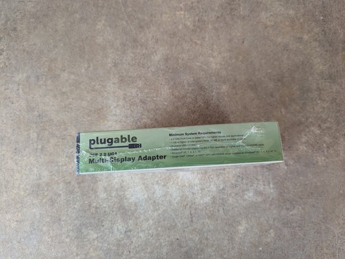 PLUGABLE UGA165 USB 2.0 UGA HDMI / DVI / VGA ADAPTER FOR MONITORS ULB2-23 - Picture 4 of 6