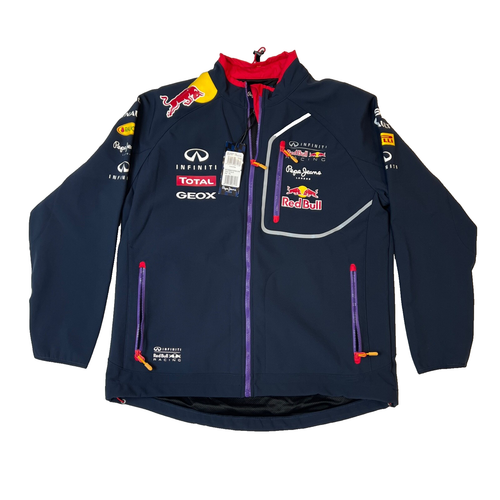 Pepe Jeans Red Bull Infiniti Softshell Jacket XXL Teamline F1 New w/ Tags