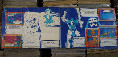 He-Man 1985 Sticker Album Stani Argentina MOTU – 99/105 Stickers – 2 Puzzles - Picture 12 of 20