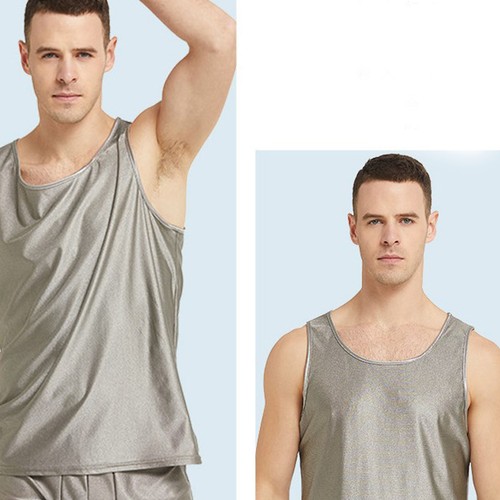 EMF Blocking Vest Anti Radiation Clothing Silver Fiber Men Protection XXL New - Picture 4 of 24