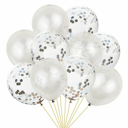 10-20Pcs Confetti Latex Balloons Set Balloon Birthday Wedding Party Decorations - Picture 14 of 24