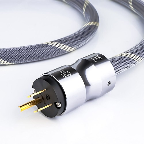HIFI US Power Cable OCC Copper AC Audio Power Cord with Gold Plated Power Plug - Picture 6 of 6