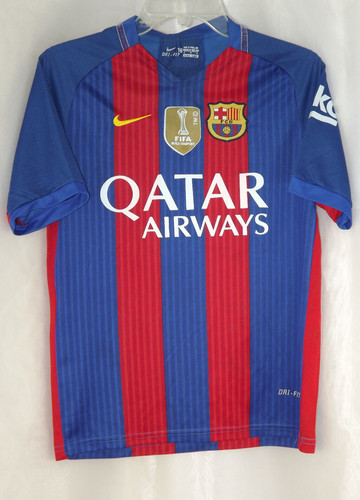 Nike Dri-Fit Qatar FCB Short Sleeve Massi 10 Unice