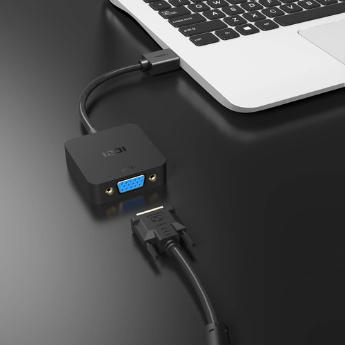 HDMI to VGA Adapter 1080P 60Hz PC/Laptop/Chromebook/Projector/Monitor/Xbox/etc. - Zdjęcie 3 z 9
