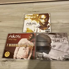 Akon 3 CD IMPORT Locked Up Lonely I Wanna You Snoop Dogg  💿