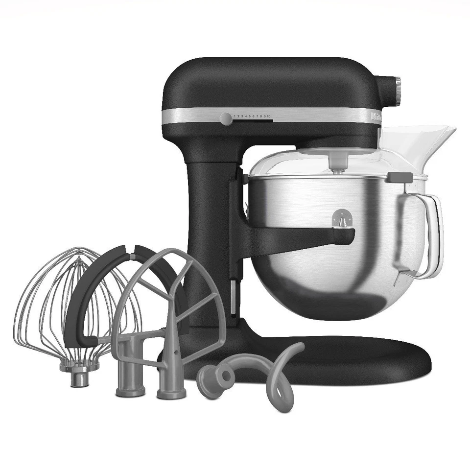 KitchenAid 7-Quart Bowl-Lift Stand Mixer | Black - Image 3 of 4
