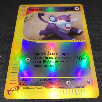 Pokemon Expedition Common Card #128//165 Rattata