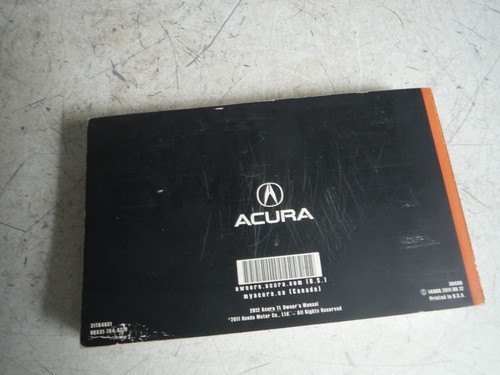 2012 Acura TL Owner Manual Handbook Guide w/ Leather Sleeve OEM 2009-2012 - Picture 11 of 15