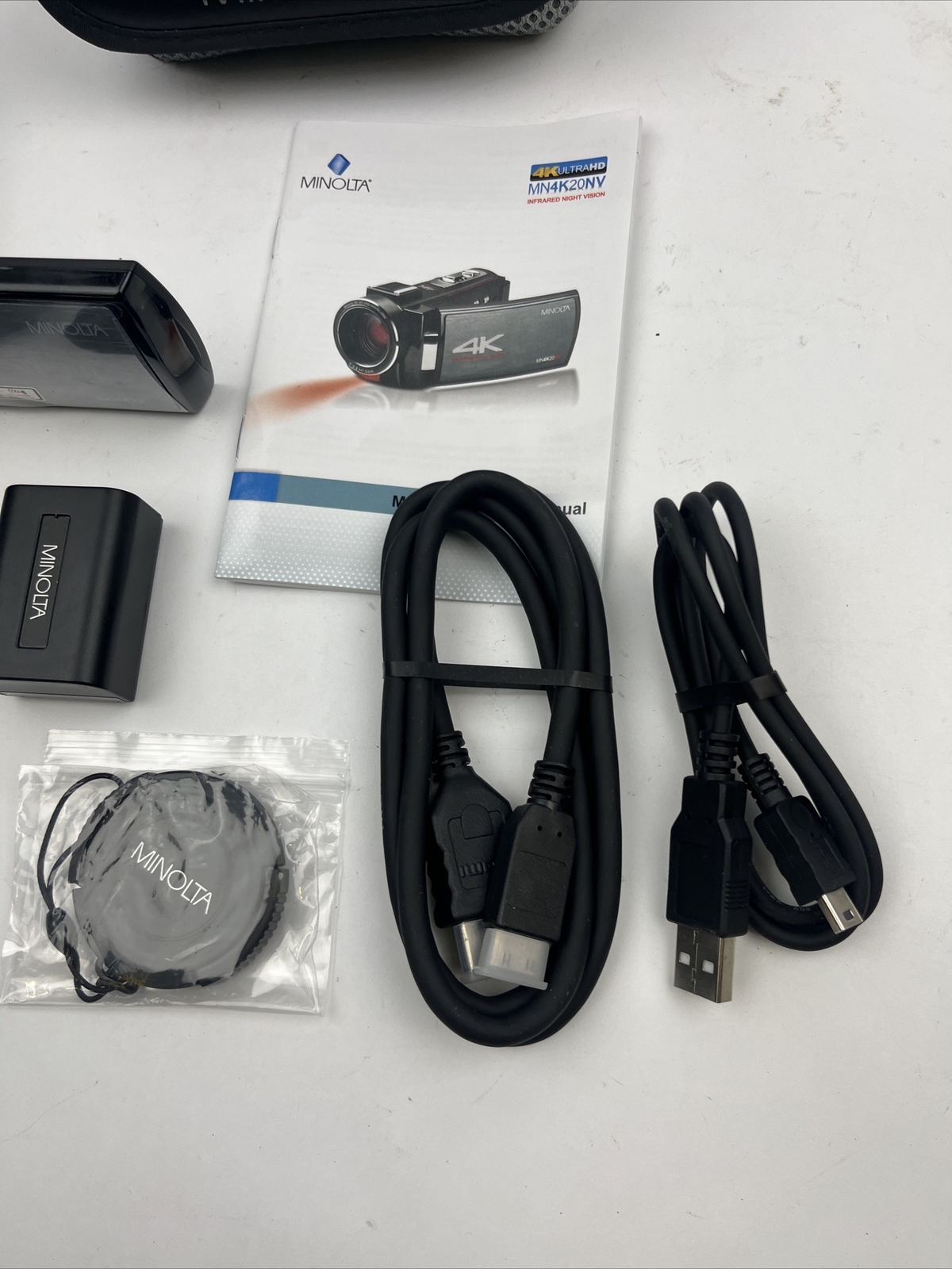 Minolta MN4K25NV 4K Ultra HD 30 MP Night Vision Video Camcorder BLACK