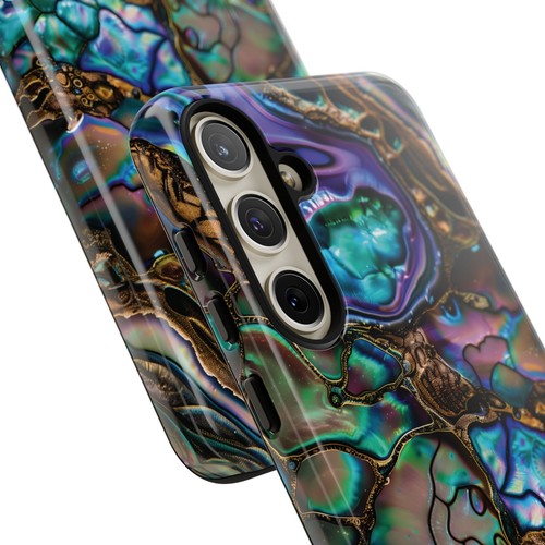 Abalone Shell Mollusc Mosaic PRINTED Tough Phone Case iPhone Samsung Pixel - Photo 150/190