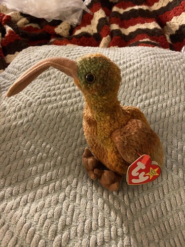 Beak Beanie Baby - Rare Gasport Tag Error - Picture 2 of 9