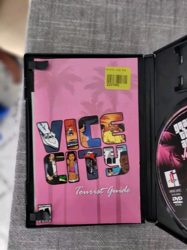 Grand Theft Auto: Vice City ( PlayStation 2) GTA PS2 Black Label CIB Read Desc - Picture 4 of 5