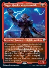 Toggo, Goblin Weaponsmith -x1 FOIL Etched -Commander Legends - U576 - 4RCards