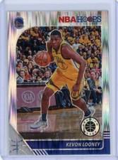 2019-20 Panini Hoops Premium Stock Kevon Looney Warriors Flash Prizm Card #65