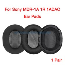 Replacement Mesh Ear Pads for Sony MDR-1A 1R 1ADAC Headphone With Mounting Ring 