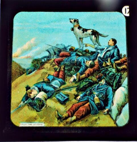 The World War Chapter III Antique Box Set of Antique Magic Lantern Slides c1920 - Picture 2 of 10