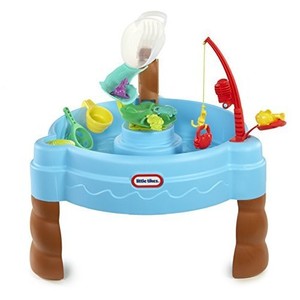 Kids Water Play Table Little Tikes Fishing Outdoor Activity Image Is Loading Kids Water Play Table Little Tikes Fishing