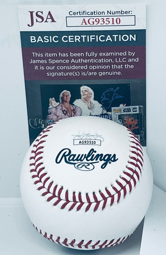 Goose Gossage New York Yankees signed HOF Logo Baseball Ball W Inscription JSA - Picture 2 of 2